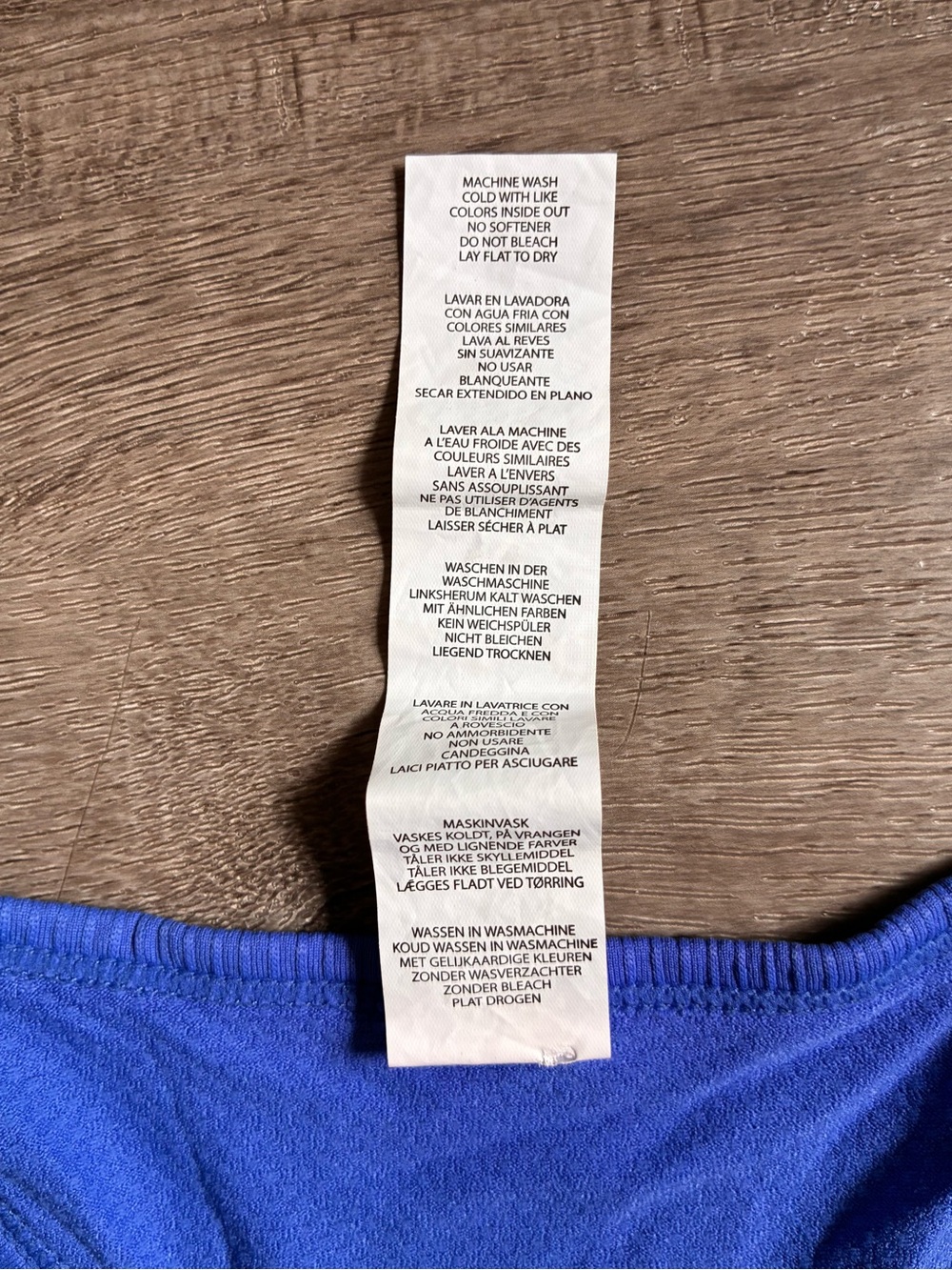 Fabletics Royal Blue Seamless Racerback Tank - Picture 7 of 7